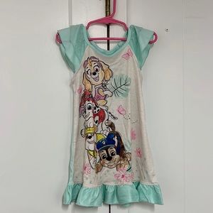 Paw Patrol Toddler Sleeping Gown 3T